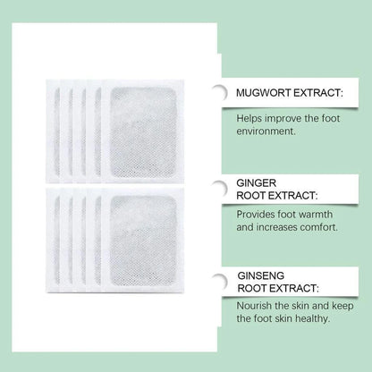 Ureka Foot pads weight loss |Overnight Detox Action For Enhanced Pain Relief Action Plaster & Patch (10 x 1 )