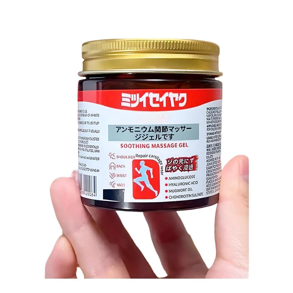 Japanese Herbal Massage Gel for Joint & Muscle Pain Relief – 100g