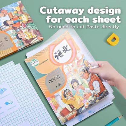 Self-Adhesive Transparent Protective Book Cover - Set of 30 Piece