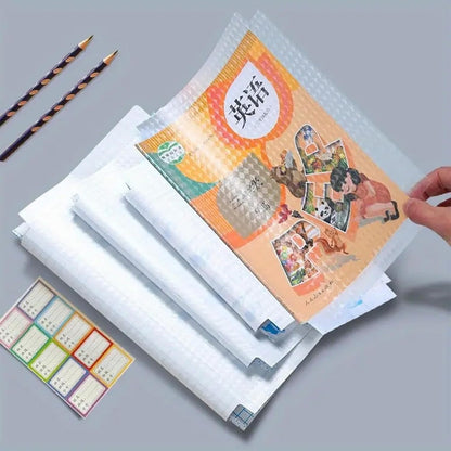Self-Adhesive Transparent Protective Book Cover - Set of 30 Piece